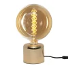 GLANS Lampfot E27 12cm Mässing
