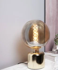 GLANS Lampfot E27 12cm Mässing