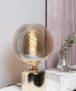 GLANS Lampfot E27 12cm Mässing