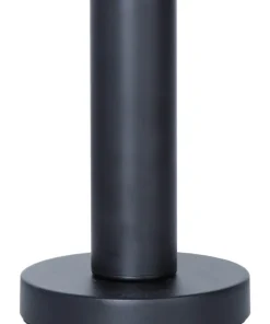 GLANS Lampfot E27 17cm Svart