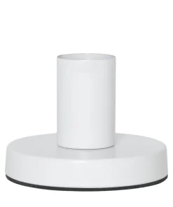 GLANS Lampfot E27 8,5cm Vit