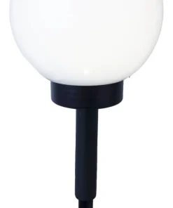 GLOBUS Solcells-Dekoration 35,5cm Vit