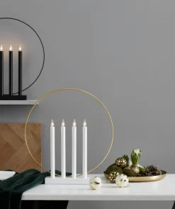 GLORY Ljusstake 45cm Svart