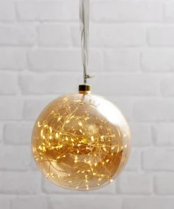 GLOW Glaskula 20cm Amber