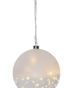 GLOW Glaskula 20cm 50LED Frostad