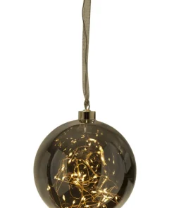 GLOW Glaskula 15cm Rökfärgad