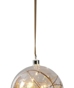 GLOW Glaskula 40LED 20cm Transparent