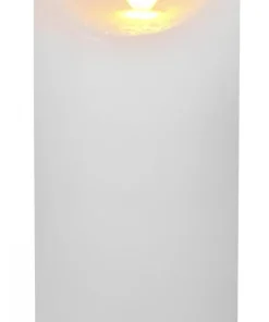 Glow LED Blockljus 12,5cm Vit