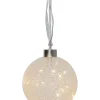 GLOW SNOW Glaskula 15L 10cm Frostad Batteri