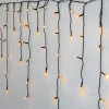 GOLDEN WARM WHITE Istappsslinga 23,9m 960LED Extra varmvit/Svart IP44