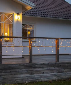 GOLDEN WARM WHITE Istappsslinga 23,9m 960LED Extra varmvit/Svart IP44