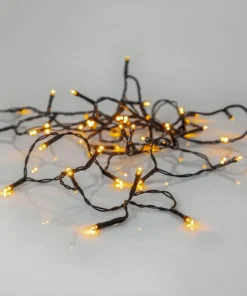 GOLDEN WARM WHITE Ljusslinga 2,8m 40LED Extra varmvit/Svart IP44