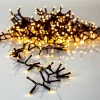 GOLDEN WARM WHITE Ljusslinga 24m 1200LED Extra varmvit/Svart IP44