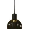 GRAFIKA Fönsterlampa 19cm Svart