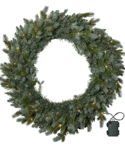 GREYLAND Krans Batteri 80cm Grön