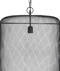 GRID Taklampa 52cm Svart