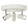 GUSTO Takspot Rund 3L Dimbar 25cm Vit