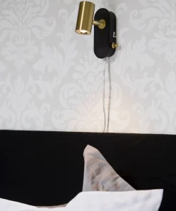GUSTO Väggspot LED 14cm Svart