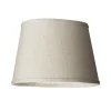 HERRINGBONE Lampskärm 15/20,5cm Oval Beige bomull