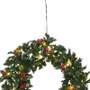 HOLLY Krans Batteri 30cm 20LED Grön IP44