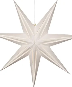 HOLLY Pappersstjärna 75cm Vit