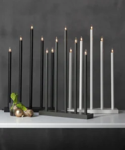 HOLY Ljusstake 64cm Grå