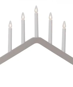 HOUSE Ljusstake 37cm Beige