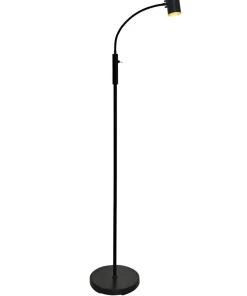 HUGIN Golvlampa 135cm Svart