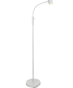 HUGIN Golvlampa 135cm Vit