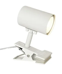 Hugin Klämlampa 15,5cm Vit