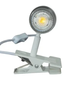 Hugin Klämlampa 15,5cm Vit