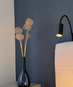 HUGIN Sänglampa 30cm Svart
