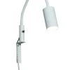 HUGIN Sänglampa 30cm Vit
