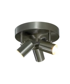 HUGIN Takspot Rund 3a 25cm Borstad Stål