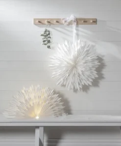 ICE Pappersstjärna 50cm Vit