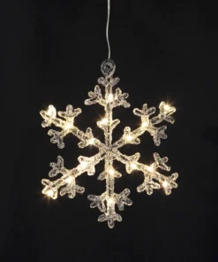 ICY Snöflinga 16cm 16LED