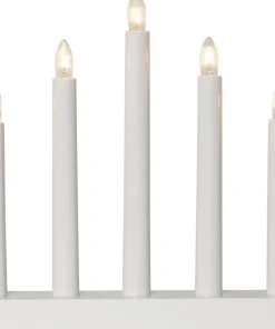 INEZ Ljusstake 24cm Vit