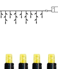 Istappsslinga Dura String LED Svart