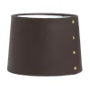 JANE Lampskärm 30/25cm Brun Läderlook