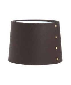 JANE Lampskärm 25/22cm Brun Läderlook