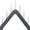 JARVE Ljusstake 7L 41cm Grafit