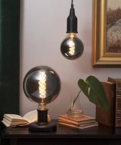 JOJO Lampfot E27 10cm Svart