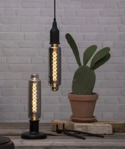 JOJO Lampfot E27 10cm Svart