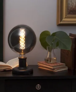 JOJO Lampfot E27 10cm Svart