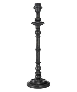 JOY Lampfot E27 50cm Svartbrun