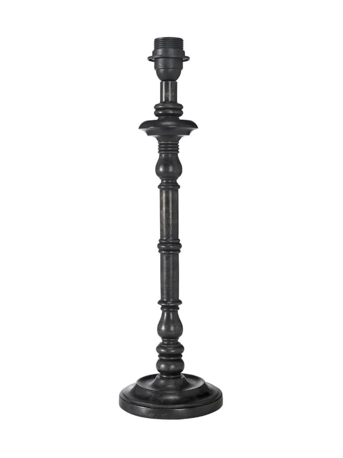 JOY Lampfot E27 50cm Svartbrun