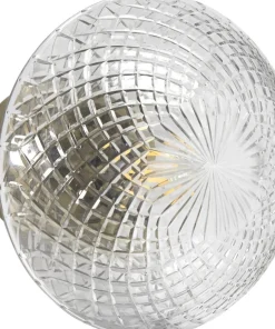 JULIETTE Vägglampa 16cm Klar/Mässing