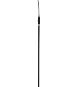 JUNO Golvlampa 128cm Svart/Krom