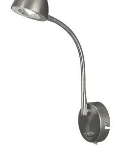 JUNO Vägglampa 28cm Stål