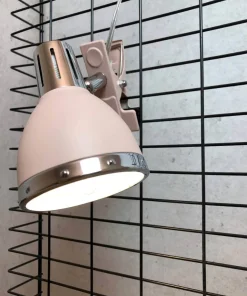 KLÄMMA Vägglampa 10cm Rosa